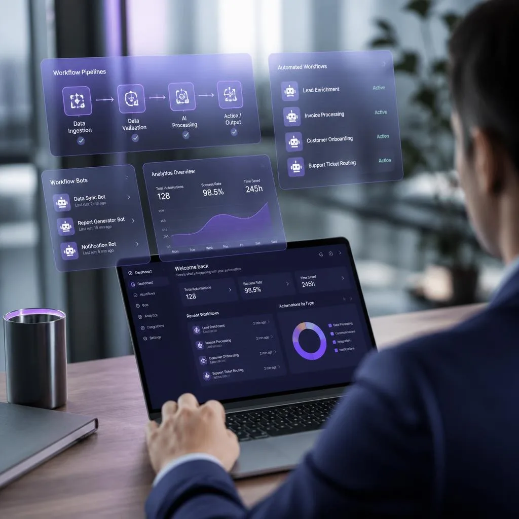 AI for Business Automation program visual